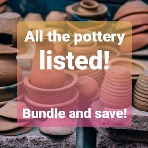 All the pottery!